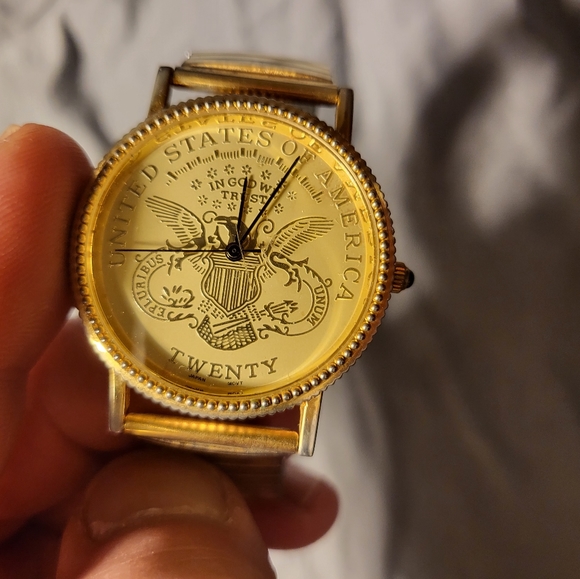 Eagle Liberty Coin Style FADA industries Watch - Picture 1 of 7